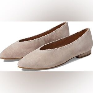 Eileen Fisher Posey Earth Suede flats - size 6